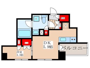 エムエー月島の物件間取画像